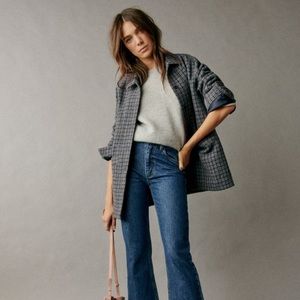 Sezane Will jacket in Edinburgh plaid